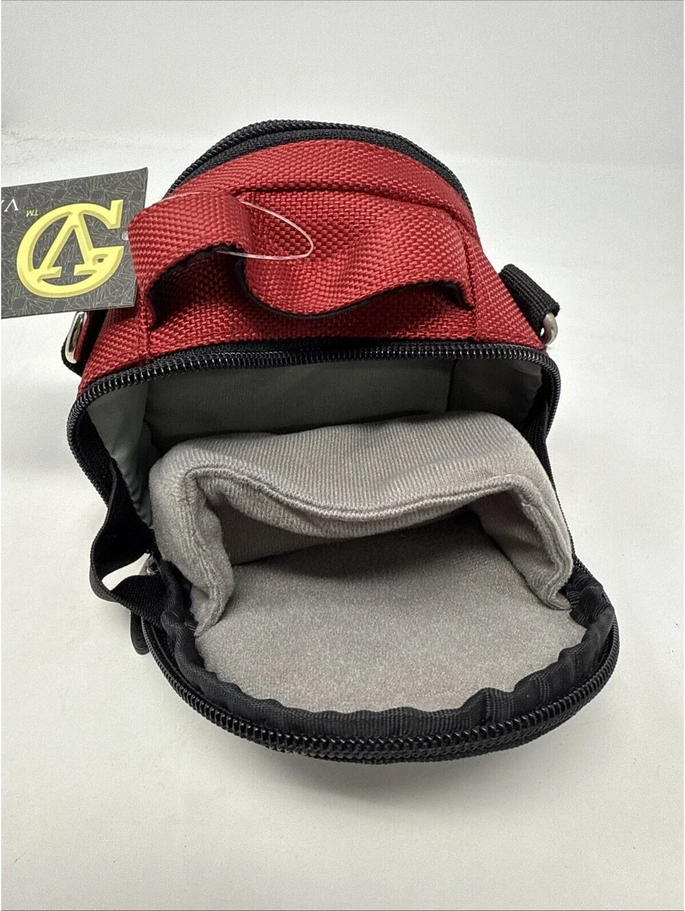 Vangoddy Baby Laurel Camera Case Black And Red